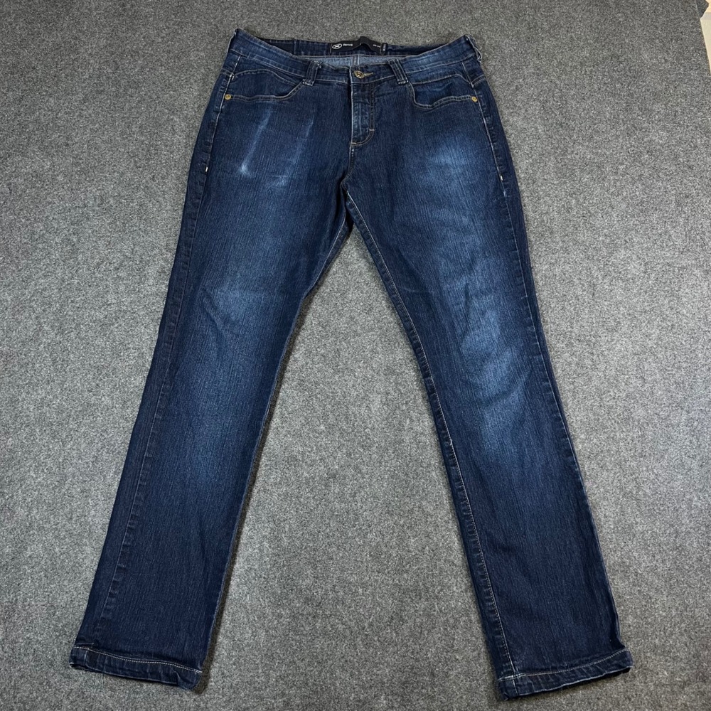 Hering Skinny Jeans Mens 44/34 Dark Wash Stretch Denim Blue Pants